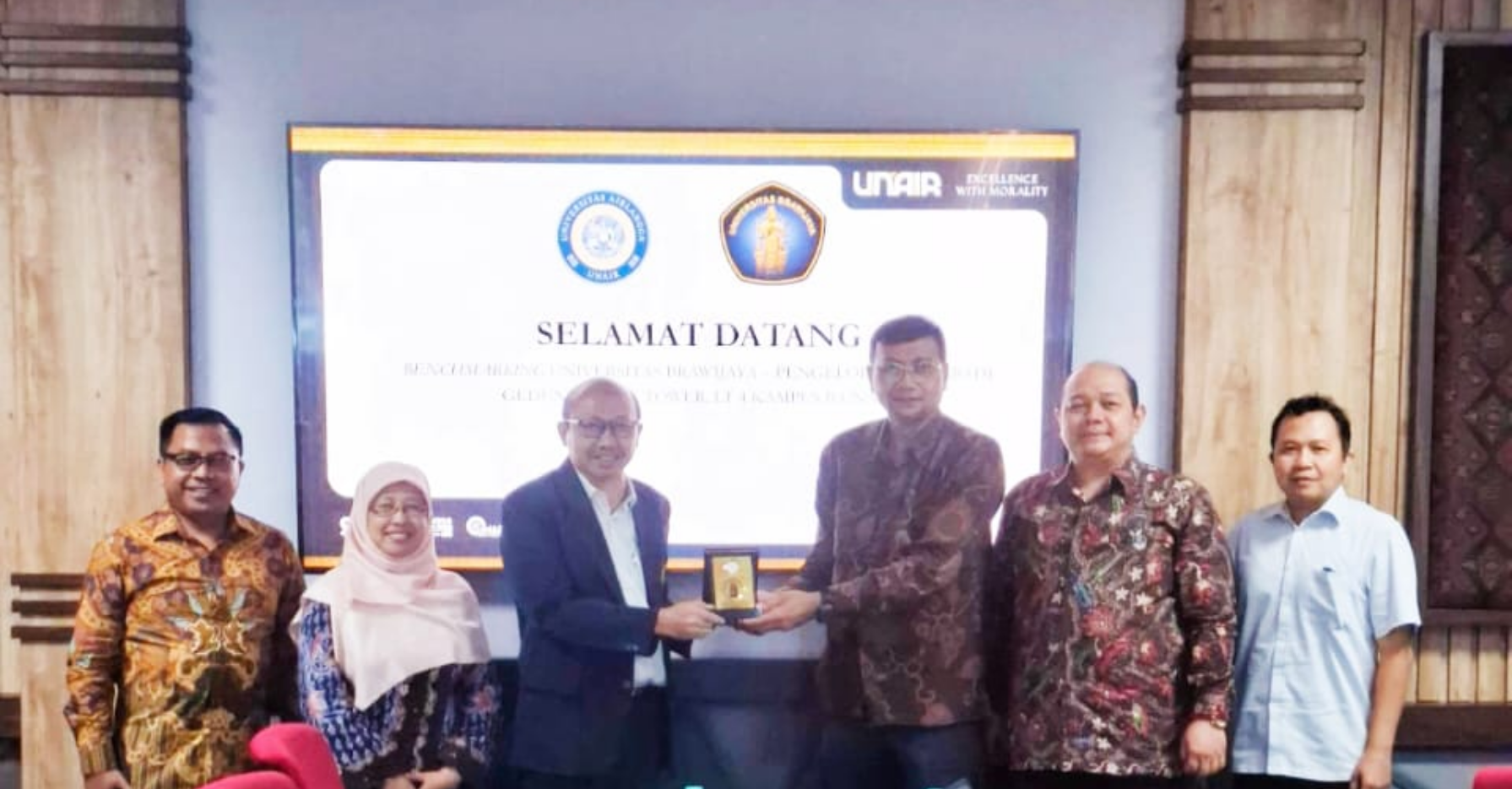 Universitas Brawijaya Pelajari Pengelolaan Dana Abadi di Universitas Airlangga