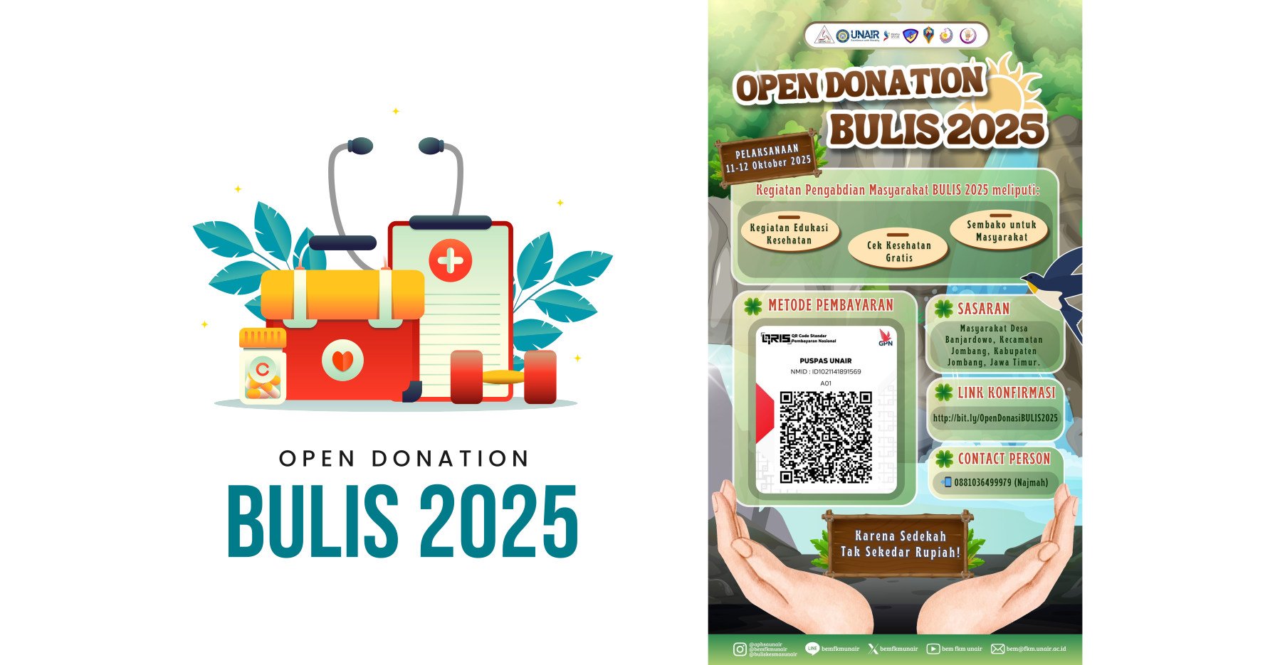 PUSPAS berkolaborasi dengan BEM FKM dalam BULIS 2025
